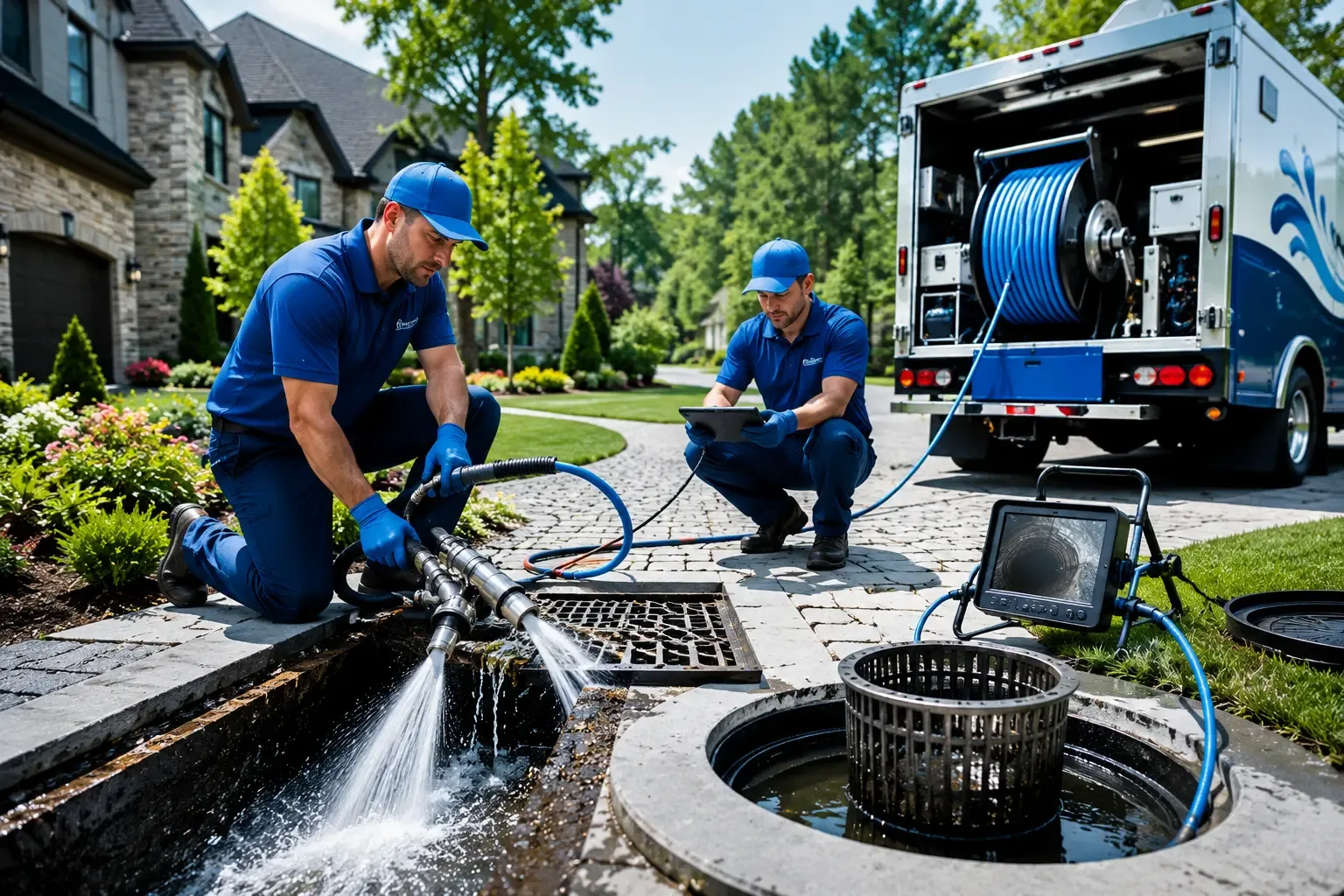 Local outdoor drain cleaning professionals in Montour, IA